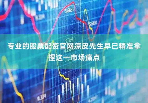 专业的股票配资官网凉皮先生早已精准拿捏这一市场痛点